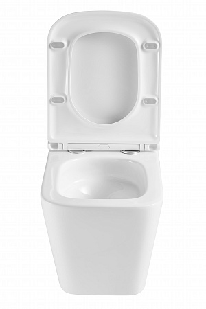 Подвесной унитаз безободковый Terminus Ватикан Monolit 490х340 белый Подольск - фото 7