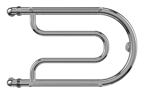Фокстрот AISI 32х2 320х700 Полотенцесушитель  TERMINUS Подольск - фото 2